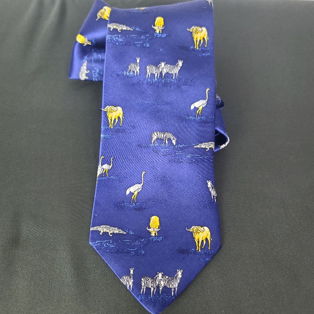 Into Africa Silk Tie.